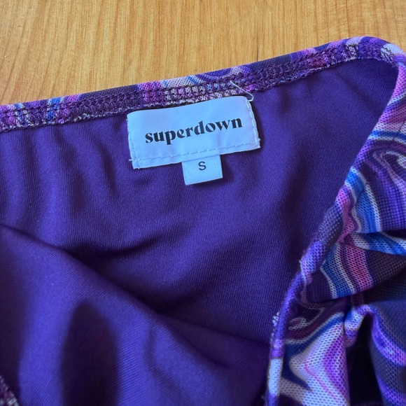 Superdown Revolve Mini Skirt - Picture 2 of 3